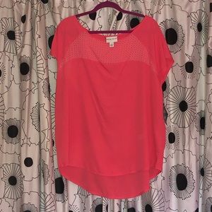 Ava and Viv coral shirt